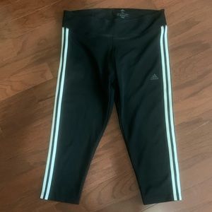 Adidas Cropped Exercise Pants XL